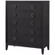 Aurora Peppercorn 5 Drawer Chest
