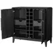 Aurora Peppercorn Bar Cabinet