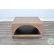 Sculpted Space Natural Square Coffee Table