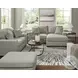 Amesley Smoke Sofa Chaise Sectional