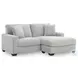 Amesley Smoke Sofa Chaise Sectional