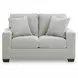 Amesley Smoke Living Room Set