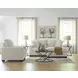 Amesley Ivory 85" Sofa Chaise