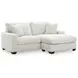 Amesley Ivory 85" Sofa Chaise