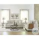 Amesley Ivory 85" Sofa