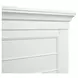 Harborwick White Dove King Storage Panel Bed