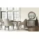 Prado Porcini And Bright Graphite Extendable Dining Table