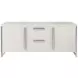 Stratum Mist And Polished Nickel Buffet