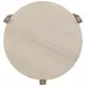 Elements Toffee Stone Top End Table