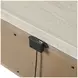 Elements Toffee 2 Drawer Nightstand with Rope Fronts
