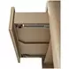 Elements Toffee 2 Drawer Nightstand with Drawer Fronts
