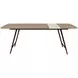 Elements Toffee Asymmetrical Stone Slab Dining Room Set