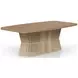 Elements Toffee Rope Pedestal Extendable Dining Room Set