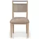 Elements Toffee Rope Back Chair Set of 2