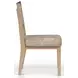 Elements Toffee Rope Back Chair Set of 2