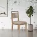 Elements Toffee Rope Back Chair Set of 2