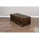 Golden Hearth Dark Brown Homestead Rectangular Occassional Table Set