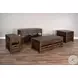 Golden Hearth Dark Brown Homestead Rectangular Occassional Table Set