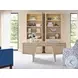Montreux Natural White Oak Bookcase