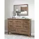 Artisans Place Vintage Pine and Ironwood Rectangular Mirror