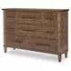 Artisans Place Vintage Pine and Ironwood Panel Bedroom Set