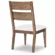 Artisans Place White Upholstered Side Chair Set of 2