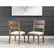 Artisans Place White Upholstered Side Chair Set of 2