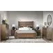 Artisans Place Vintage Pine and Ironwood 3 Drawer Bedside Chest with USB Charging