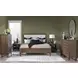 Artisans Place Brown and Beige King Upholstered Panel Bed