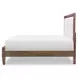 Artisans Place Brown and Beige King Upholstered Panel Bed