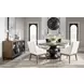 Artisans Place White Upholstered Host Chair Set of 2
