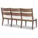 Artisans Place White Upholstered 67" Dining Bench