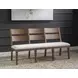 Artisans Place White Upholstered 67" Dining Bench