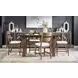 Artisans Place Vintage Pine and Ironwood 72" Rectangular Counter Height Dining Table