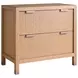 Studio Designs Tan 2 Drawers Morella File Chest and Lateral File