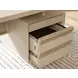 Studio Designs Cream 72" Farallon Executive Desk
