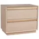 Studio Designs Cream 2 Drawers Farallon File Chest and Lateral File