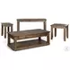 Havenstead Tobacco Leaf Square End Table
