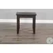 Sagewyn Dark Brown 14" Rectangular Chair Side Table