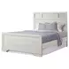 Foundry White Dove Full Panel Bed