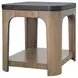 Blue Mallee Brown and Black Occasional Table Set