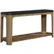 Blue Mallee Brown and Black Occasional Table Set