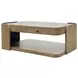 Blue Mallee Brown Rectangular Occasional Table Set