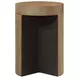 Blue Mallee Brown and Black Occasional Table Set