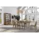 Blue Mallee Brown 4 Door Display Cabinet