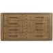 Blue Mallee Brown 12 Drawer Large Dresser
