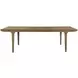 Blue Mallee Brown 100" Extendable Rectangular Dining Table