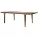 Blue Mallee Brown 100" Extendable Rectangular Dining Table