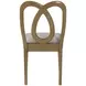 Blue Mallee Gray Upholstered Side Chair Set of 2