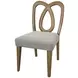 Blue Mallee Gray Upholstered Side Chair Set of 2